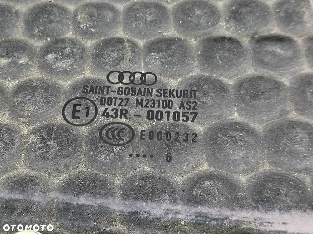 Szyba Szyby Boczna Drzwi Tyl Tylna AUDI A4 B6 B7 Sedan 06r - 27