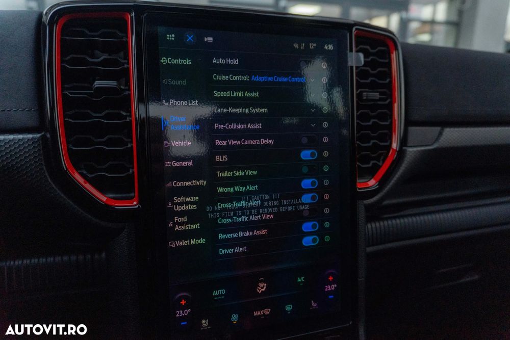 Ford Ranger Pick-Up 3.0 EcoBoost 288 CP 4x4 Cabina Dubla Raptor Aut. - 25