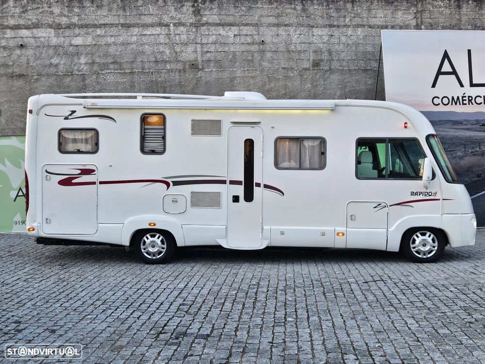 Rapido Le Randonneur 9097F CHASSI AL-KO Cama transversal + BASCULANTE - 8