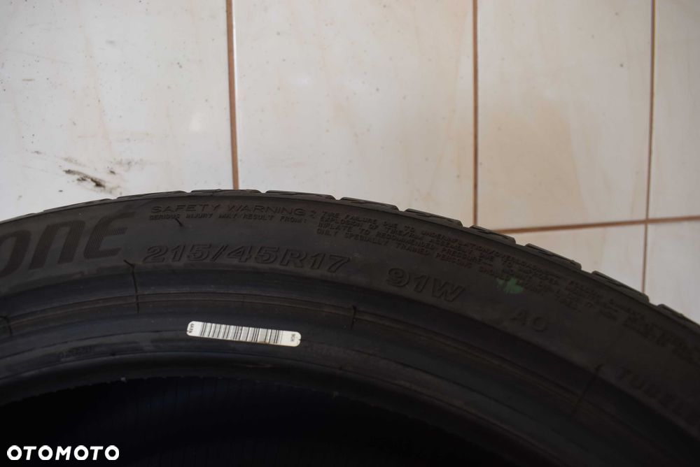 R17 215/45 91W Bridgestone Turanza T005 Wysyłka gratis! - 6