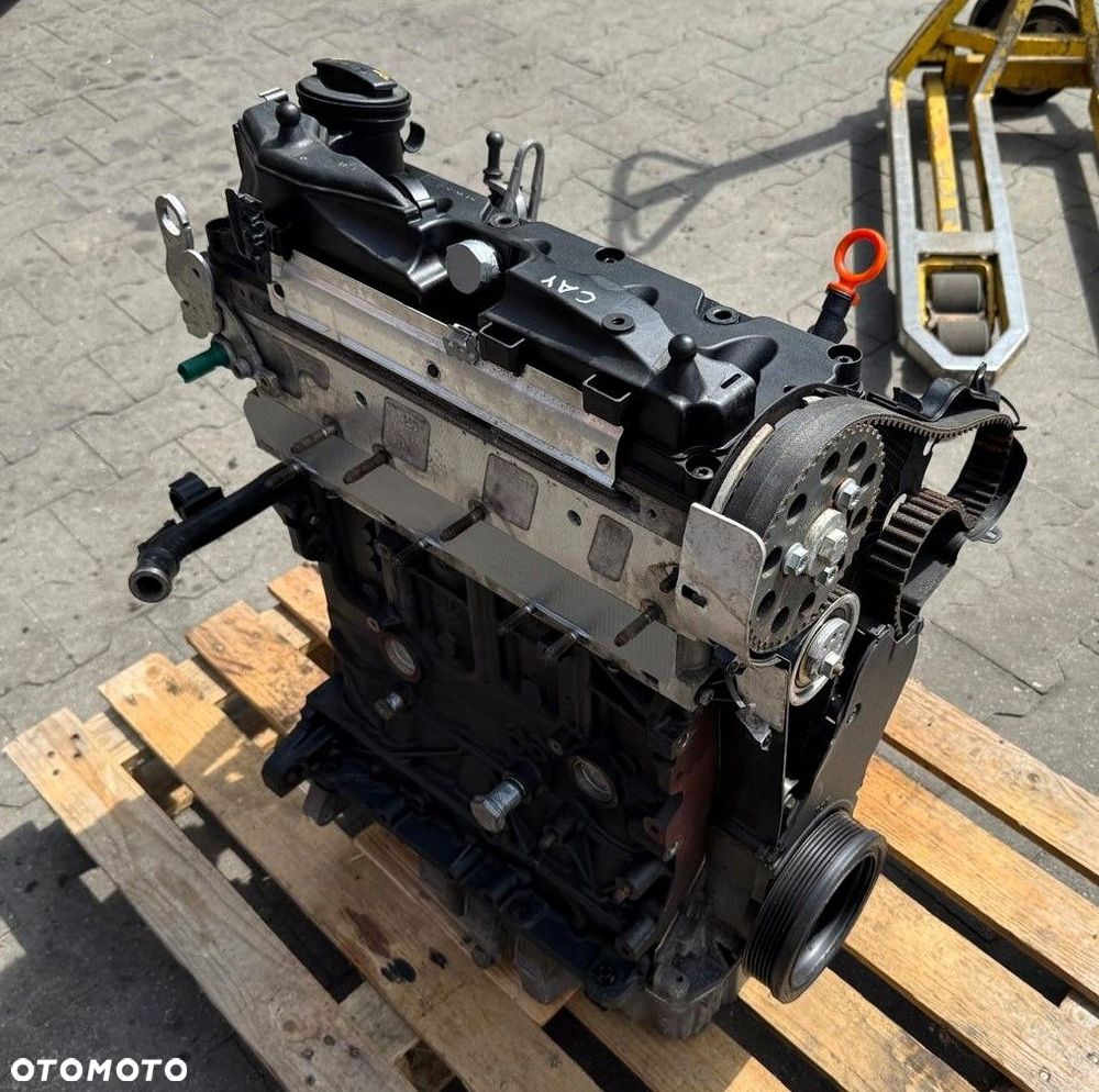 SILNIK VW GOLF CADDY 1.6 TDI CAY CAYA CAYB CAYC GOŁY SŁUPEK - 4