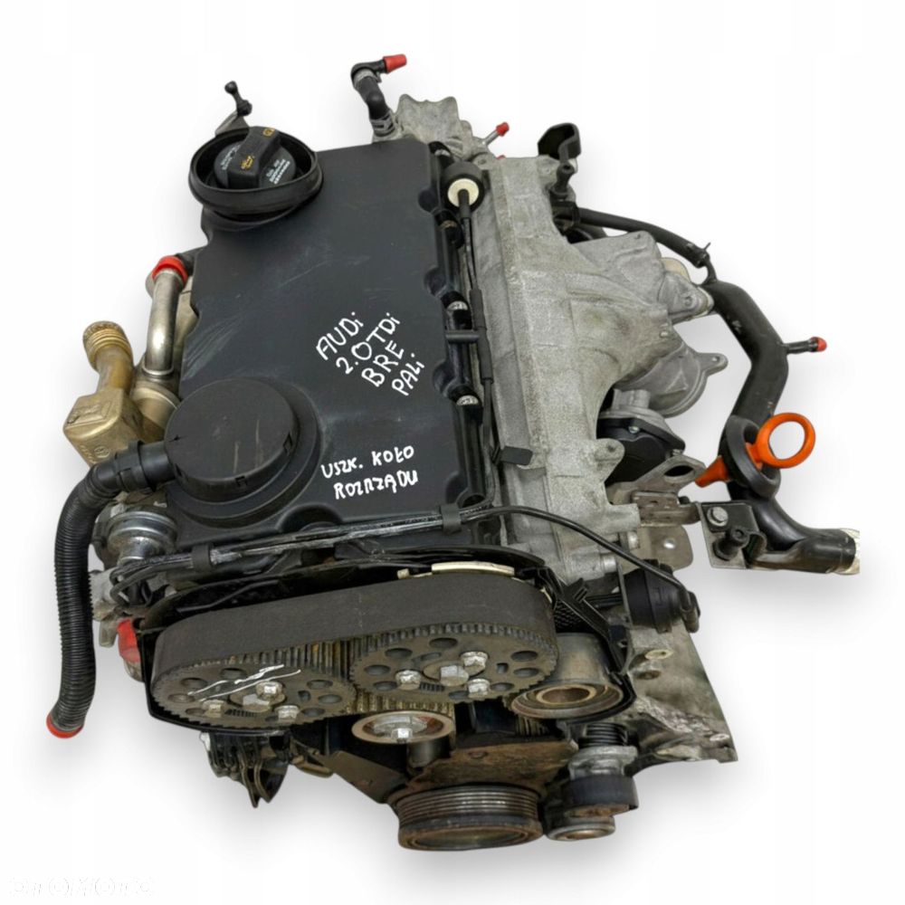 SILNIK BRE Audi A4 B7 A6 C6 2.0 TDI 140KM diesel kompletny 184 002km - 3