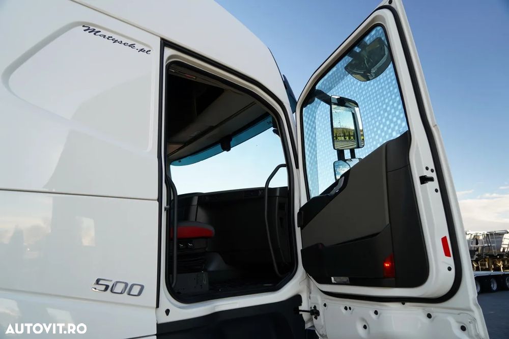 DAF FH 500 / ROȚI SOLIDE / RIDICARE / AER CONDIȚIONAT PARCARE / PODEA REZISTENTĂ / - 32