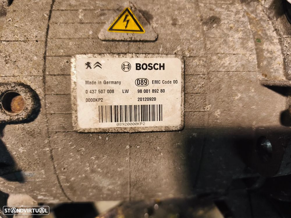 MOTOR ELETRICO / HIBRIDO COM DIFERENCIAL PEUGEOT 508 / CITROEN DS5 2.0HDI REF. 0437507008 9800189280 - 3