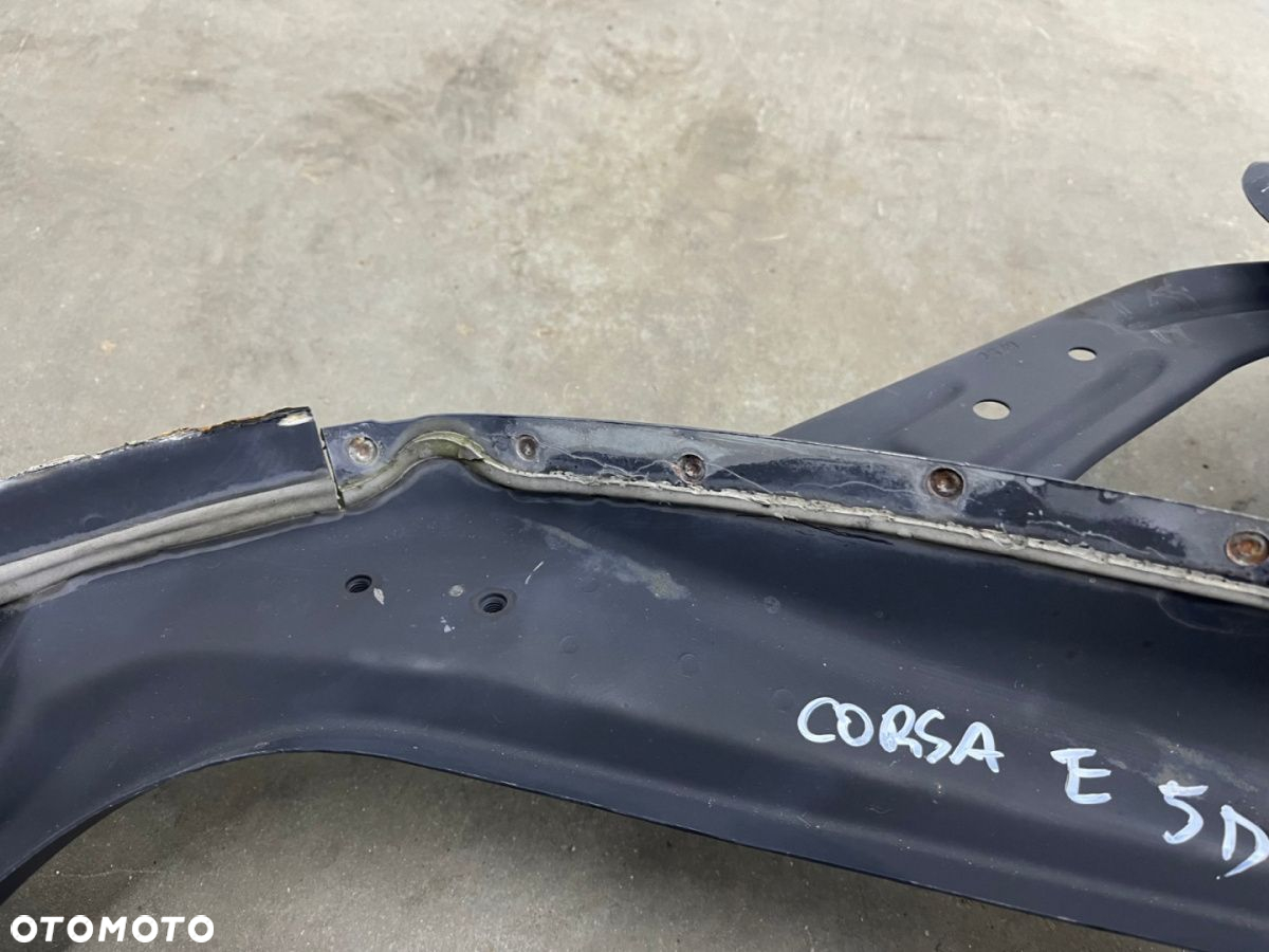 Ćwiartka Opel Corsa E 5drzwi 14-19r prawy pas tylny wzmocnienie prawy okular lampy wewnętrzny fartuc - 5