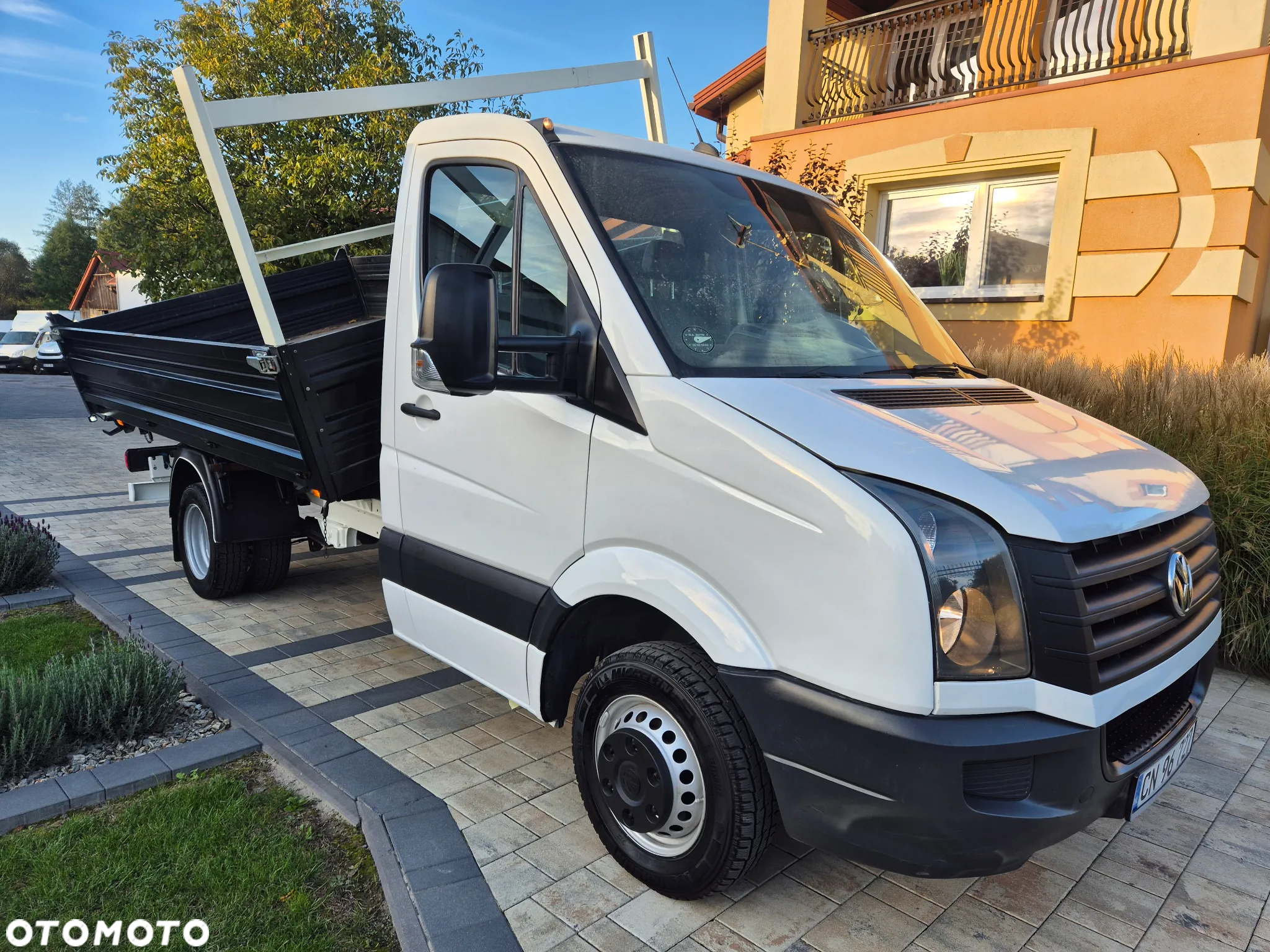 Volkswagen CRAFTER 2.0 165KM WYWROTKA KIPER 3.70 3 STRONY BLIZNIAK - 3