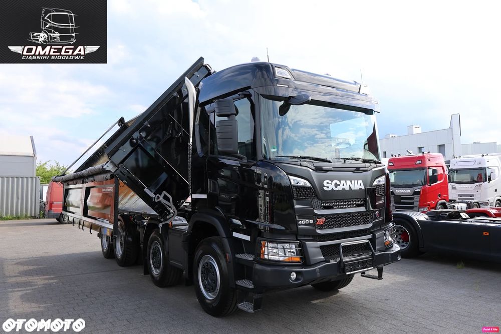 Scania G 460 XT / Jak Nowa / 8X4 / DMC 34 T / WYWROTKA MEILLER 3S / BORDMATIC - 38