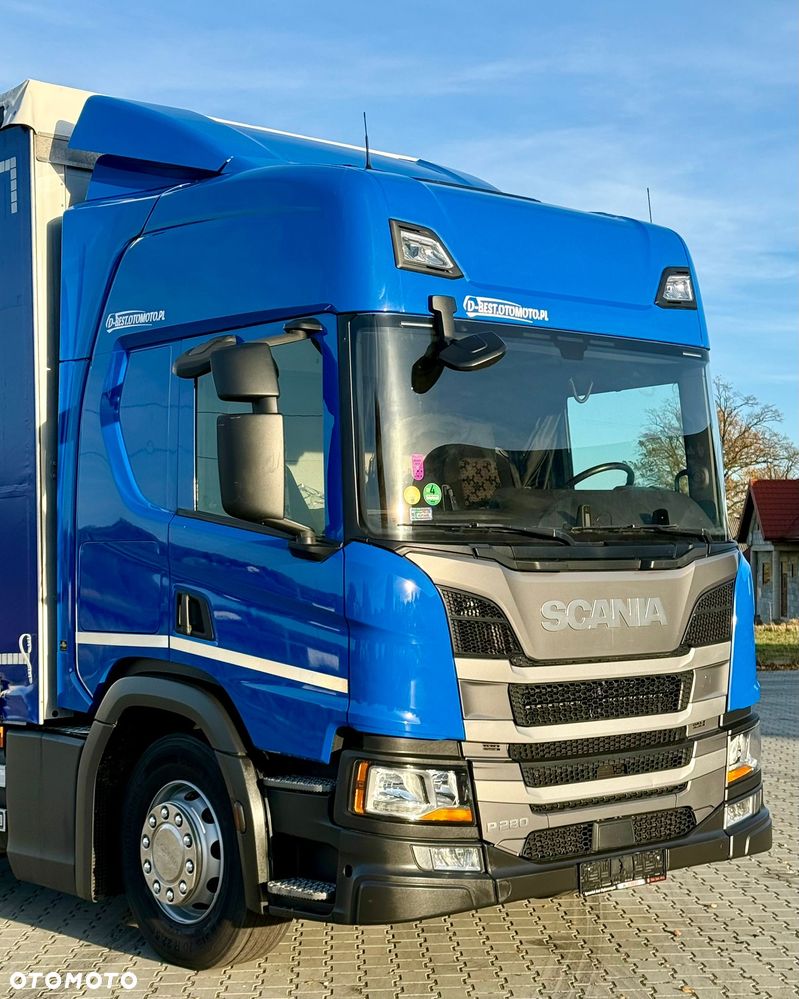 Scania P280 / FIRANKA / 20 EUROPALET / 220 TYŚ KM / 2022 ROK / SYPIALKA / SILNIK 6 / JAK NOWY - 8