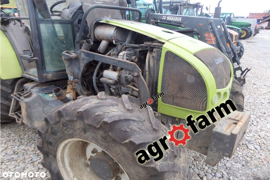 Claas Renault Celtis 456 skrzynia silnik kabina most zwolnica oś blok - 2