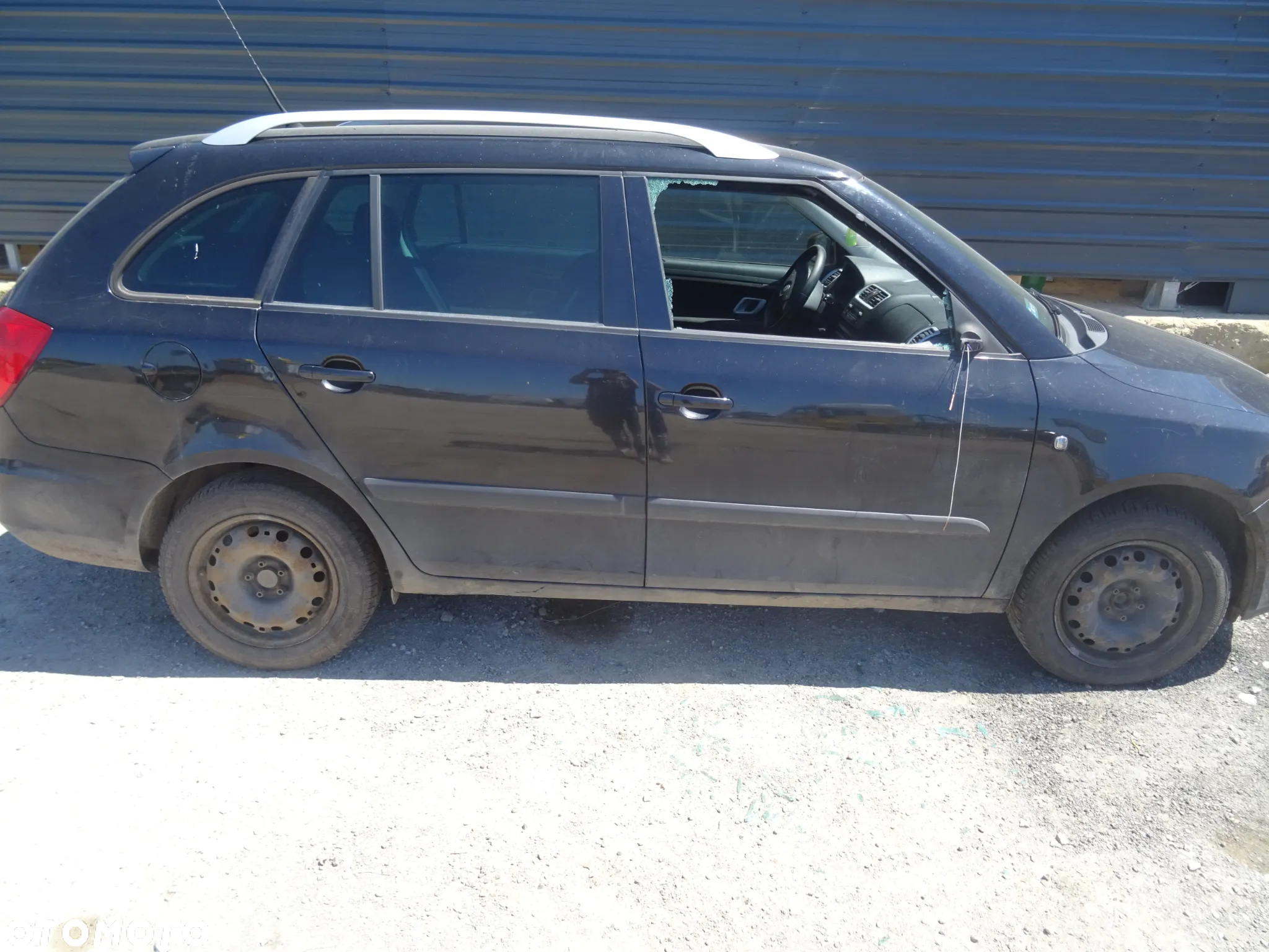 Skoda Fabia 2008 lakier(9910) na części maska błotnik zderzak drzwi klapa - 2