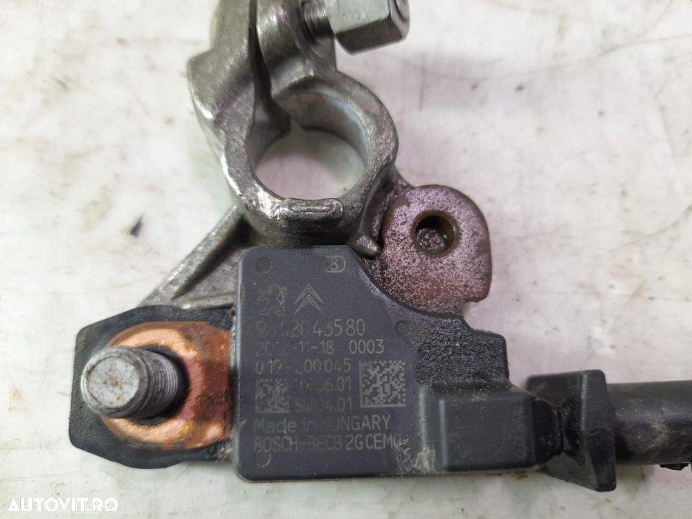Borna baterie minus 9802043580 Citroen C4 Picasso 2 [2013 - 2017] - 2