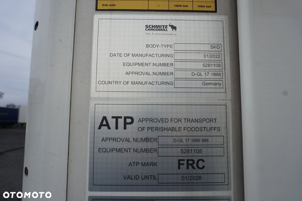 Schmitz Cargobull CHŁODNIA KWIATOWA DOPPEL-STOCK * 2022 * - 14