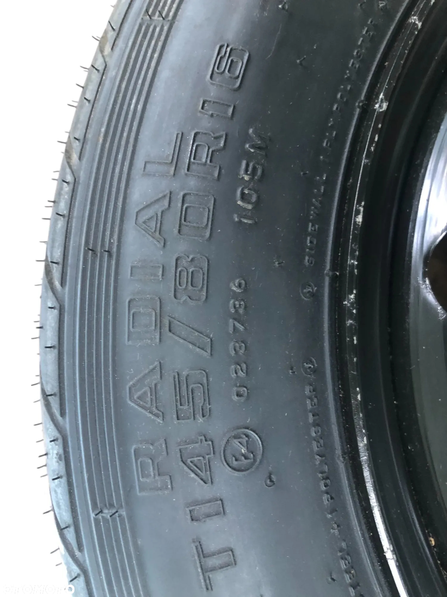 Koło Zapasowe Dojazdowe 145/80 R16 4T 5x108 63.4MM Ford Volvo Jaguar - Gwarancja Wysyłka - 2