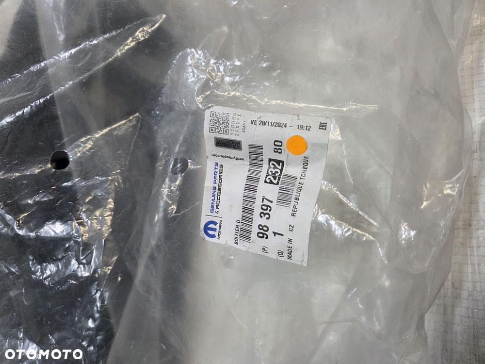 OPEL ASTRA L VI KLAPKA WLEWU PALIWA 9839723280 NOWA ORYGINAŁ - 9