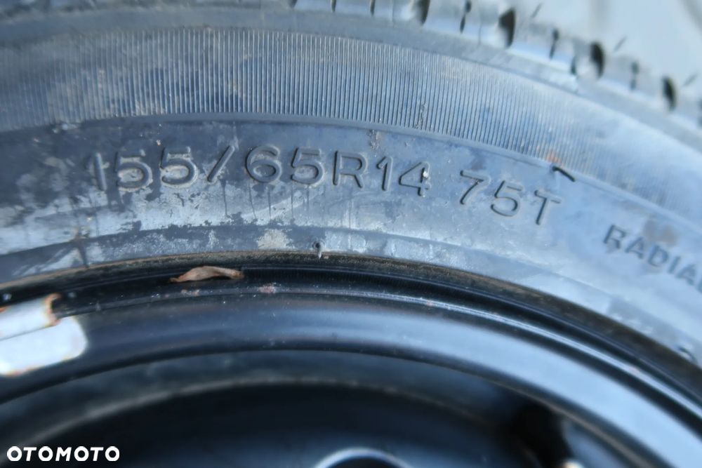 Koło zapasowe toyota Aygo 14'' 155/65r14 - 4
