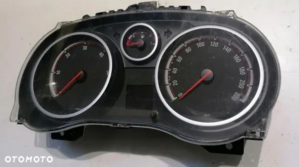 OPEL CORSA D 06-12r - LICZNIK ZEGAR P0013312062 - 1