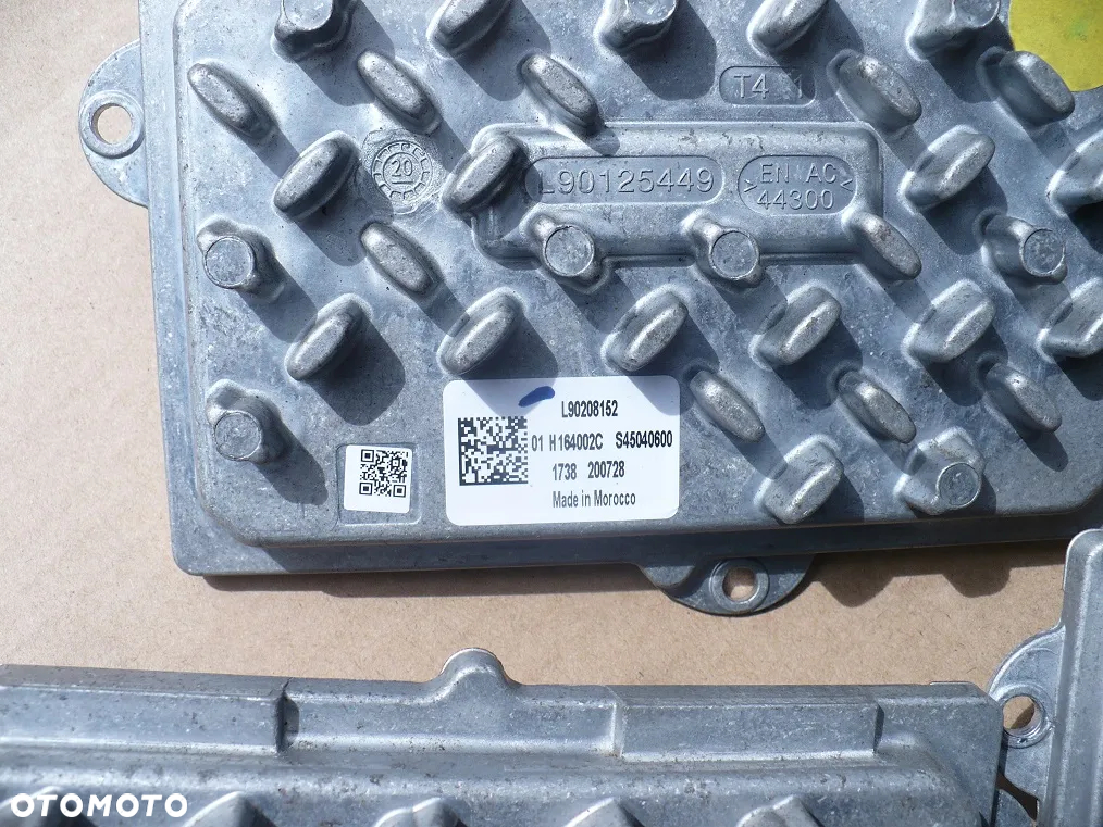 PEUGEOT 20-24 PRZETWORNICA MODUL LAMPY FULL LED BEZ PRZEBI ORYGI. - 7