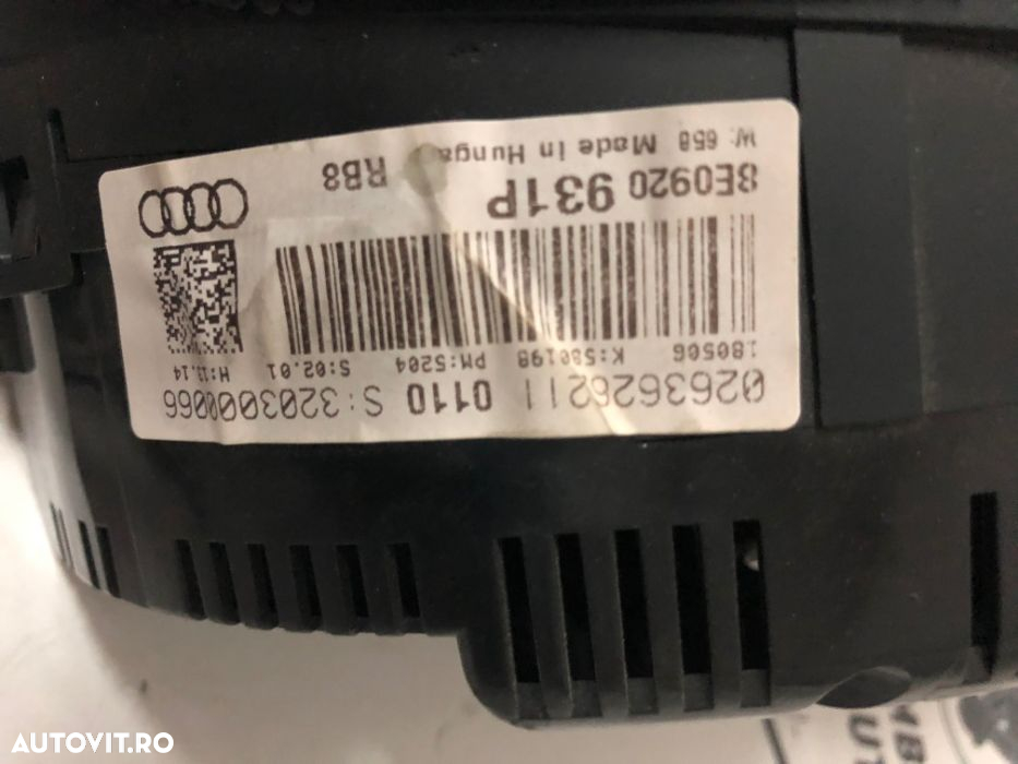 Ceasuri bord Audi A4 B7 maxidot color - 8E0920931P (8E0 920 931 P) - 2