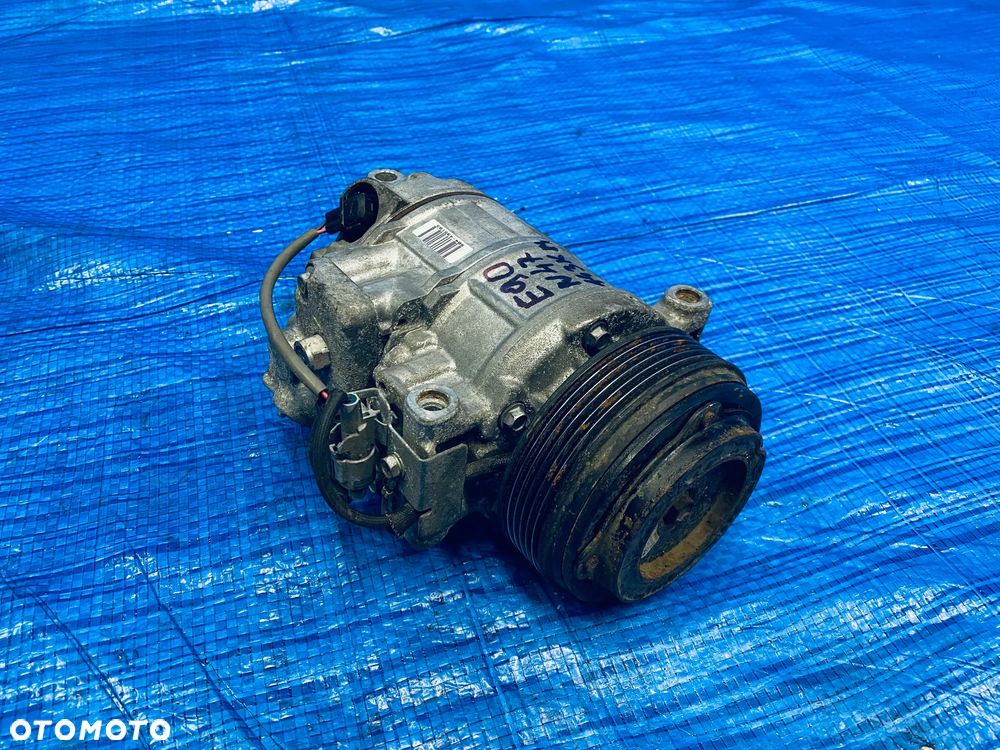 SPRĘŻARKA KOMPRESOR POMPA KLIMATYZACJI KLIMY BMW E60 E61 E81 E84 E87 E88 E90 E91 1.8D 2.0D * N47 * ; 6987862 ORYGINAŁ - 8