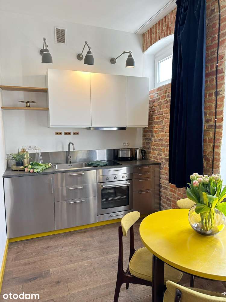 Stylowe mieszkanie 30 m² | ul. Helclów | Stare Miasto | Loftowo
