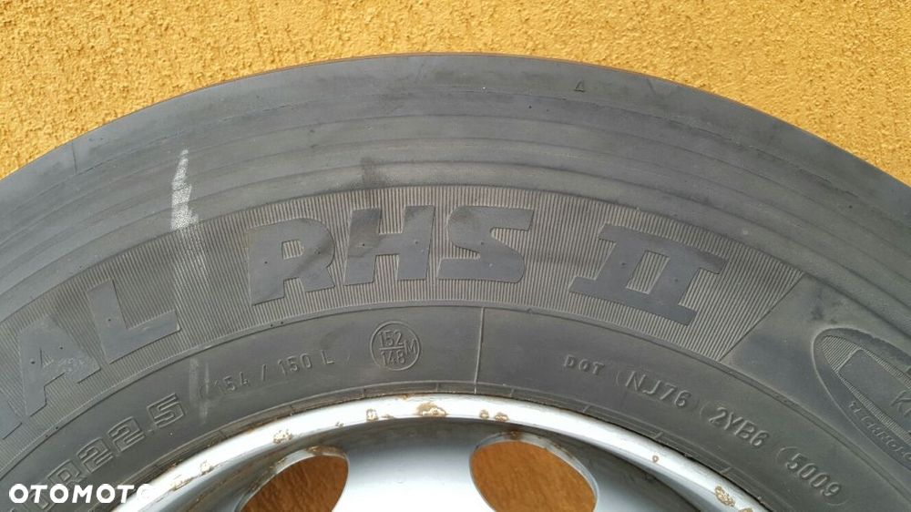 FELGA Z OPONA LETNIA GOODYEAR RHS II 315/70 R22,5 - 6