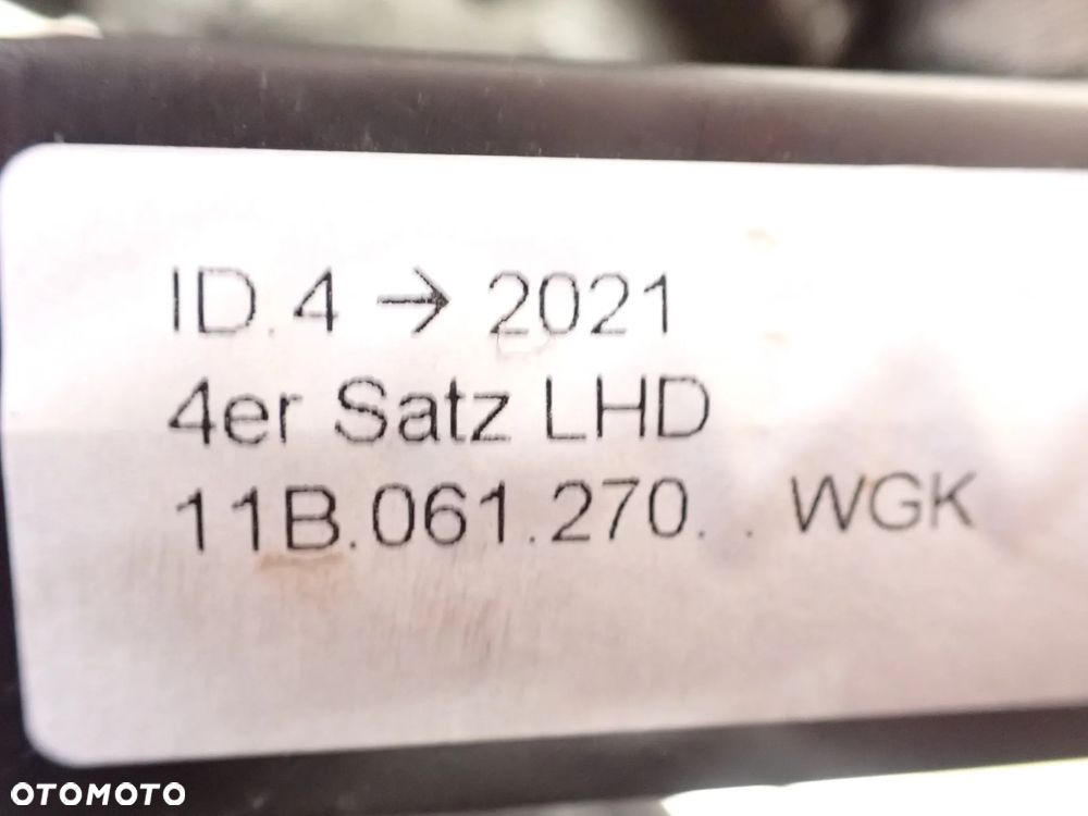 DYWANIKI WELUROWE PRZÓD TYŁ VW ID.4 ORYGINAŁ 11B061270 RADOM - 4