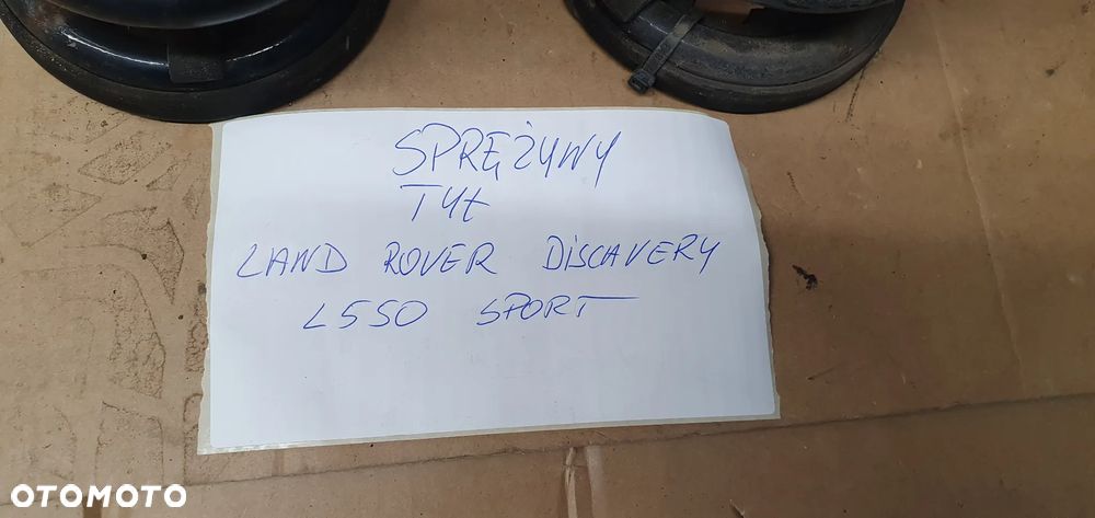 Sprężyny zawieszenia tył tylne Land Rover Discovery Sport L550 FK725B749FD - 9