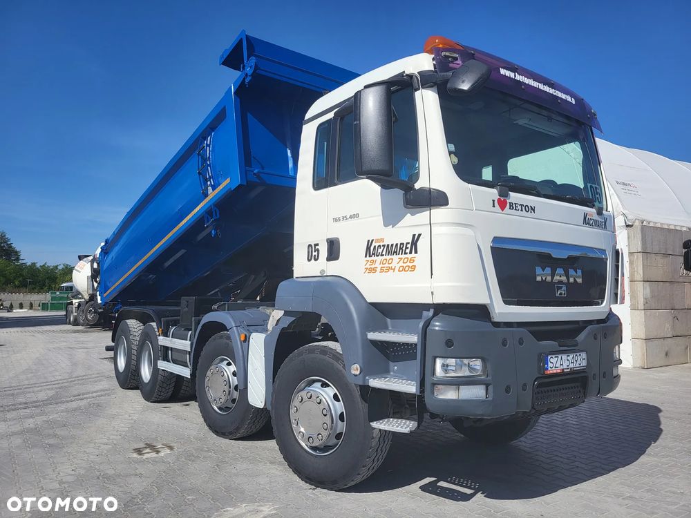 MAN TGS 35.400 |  Wywrotka / Komplet Nowych Opon / Hydroburta / 2 stronny kiper / Rok 2010 - 5