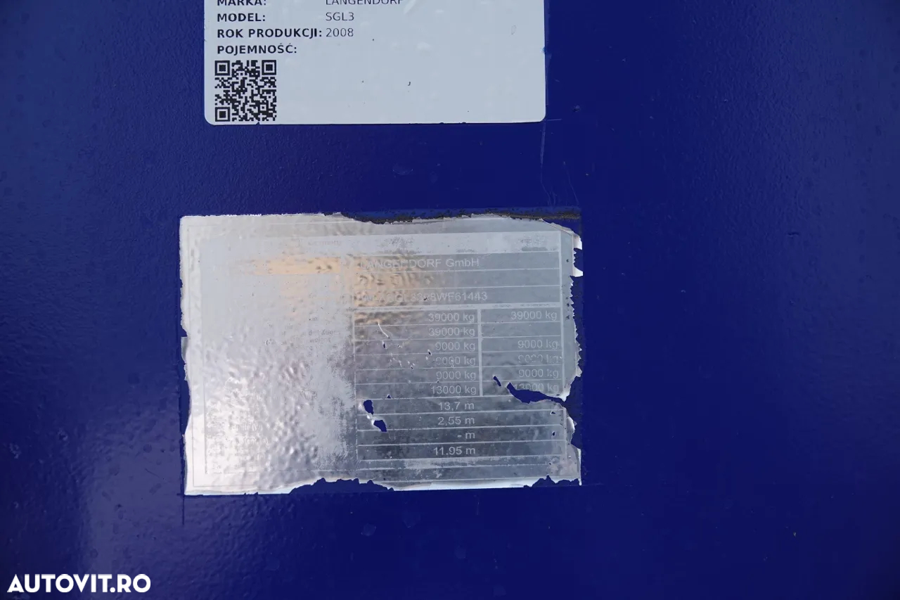 Faymonville SGL3 / SEMIRMORCĂ STICLĂ / PENTRU PLACĂ DE BETON / PRESIUNE HIDRAULĂ - 29