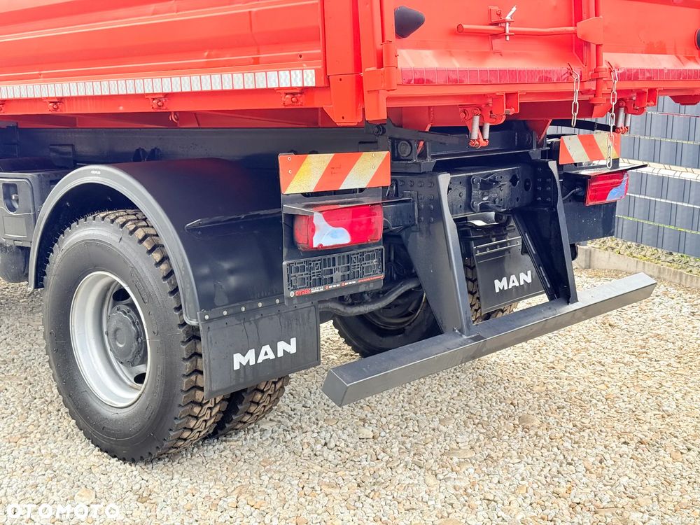 MAN * TGM 18-280 MAN 4x4 HDS Palfinger PK10500 * Kiper Wywrotka * Bardzo Dobry Stan - 11