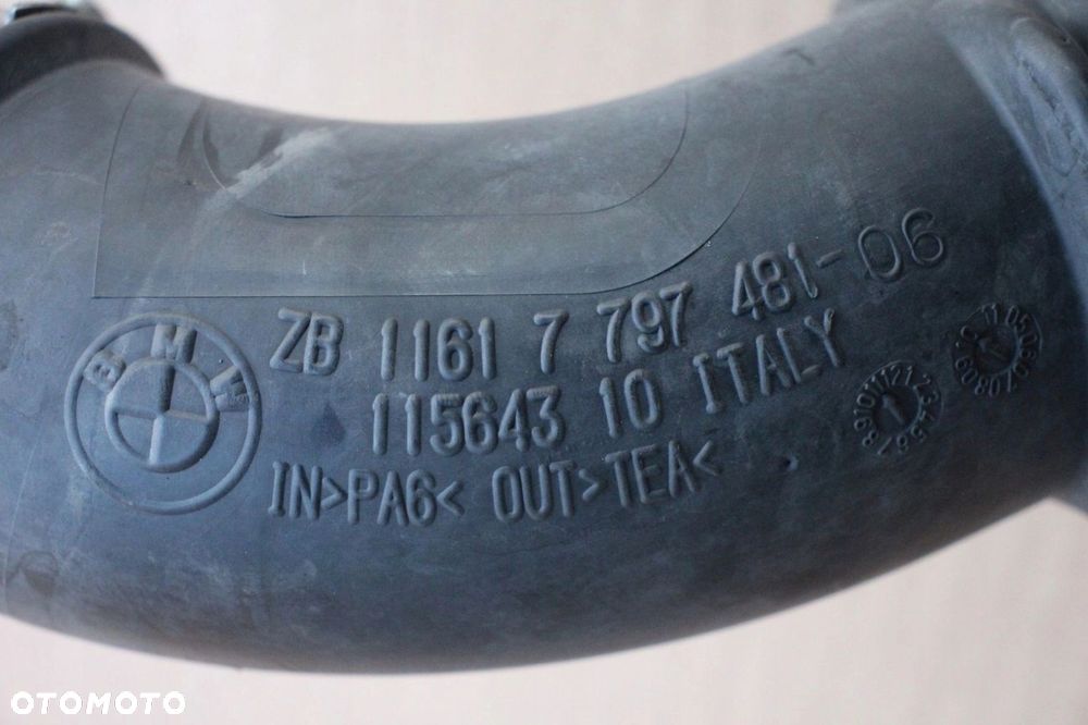 RURA PRZEWÓD INTERCOOLERA BMW e81 e82 e87 N47 1.8d 2.0d 7797481 - 3