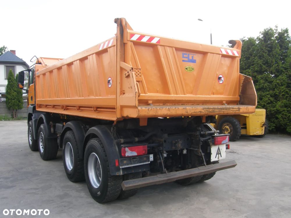 MAN TGS 41.440 8x4 470000km manual wywrotka Meiller-Kipper z Niemiec - 32