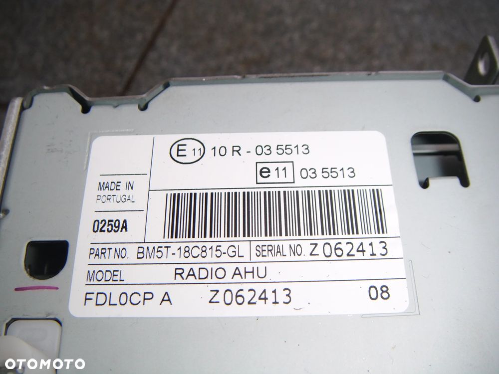 fors focus mk3 13r radio fabryczne bm5t-18c815-gl - 2