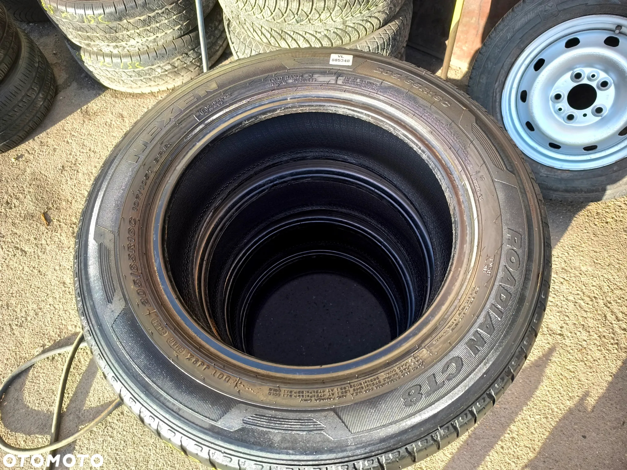 205/65R16C 16 C 107/105T OPONY Letnie Lato HANKOOK RADIAL RA28E NEXEN ROADIAN CT8 6mm Legnica ALU-RAD 21r. 205/65 - 16