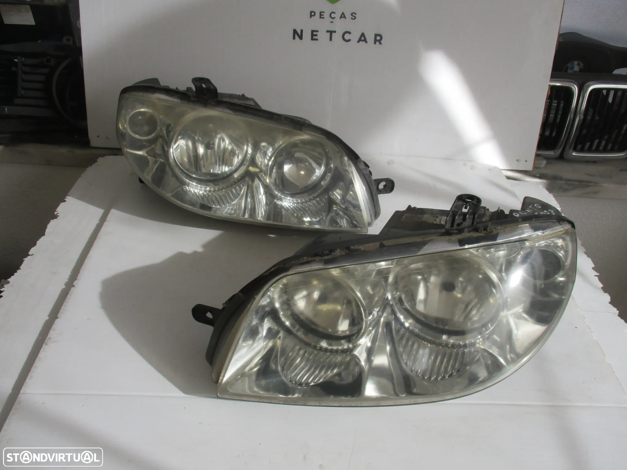 Farol Optica Fiat Punto 2003 a 2005 Esq Dto - 2