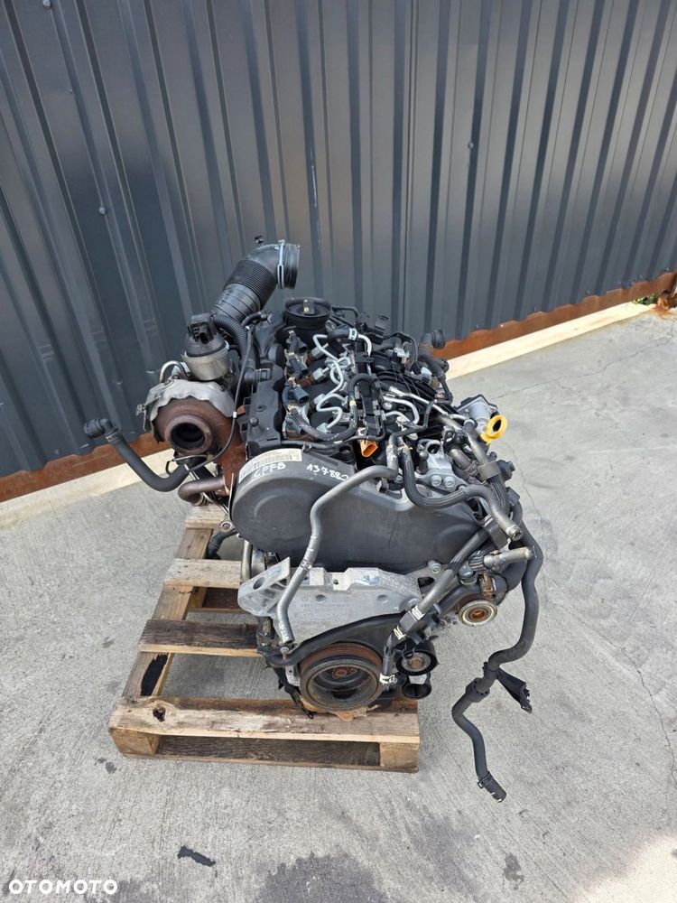 SILNIK KOMPLETNY AUDI VW SEAT SKODA 2.0 TDI CFF CFFB 137882 KM ORYGINAŁ ! - 15