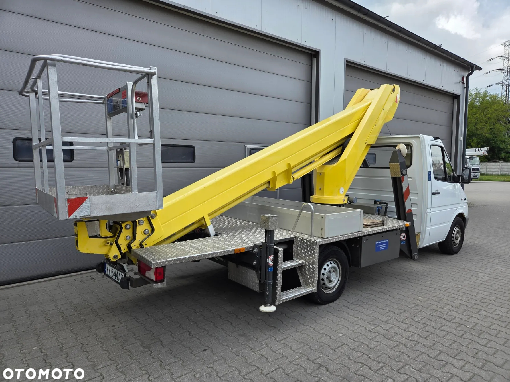 Mercedes-Benz Sprinter 311CDI - 22 m Wumag WTB 220 - Podnośnik koszowy ZWYŻKA jak Palfinger P Ruthmann TB Multitel GSR - 6