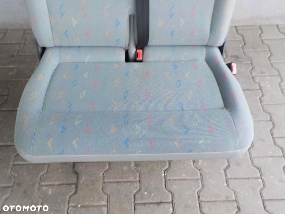 VW T5 FOTEL PODWÓJNY PASAŻERA PRZÓD DWÓJKA INKA - 3