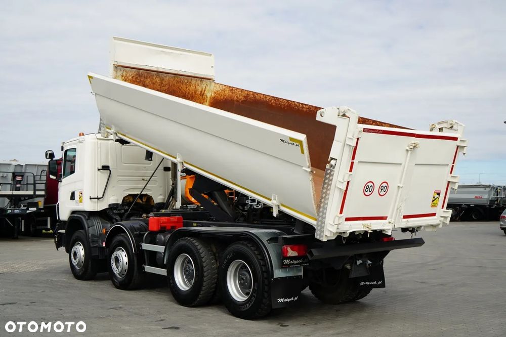 Scania G 480 / 8x4 / WYWROTKA / HYDROBURTA / BORDMATIC / MANUAL - 5