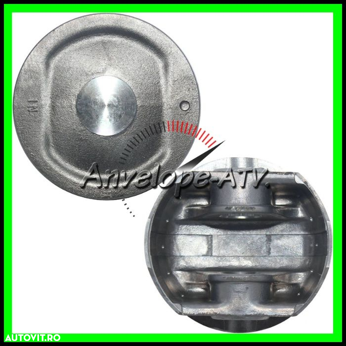 Cilindru CFMOTO 500 X5 600 : Piston CF MOTO + Segmenti + GARNITURI - 6