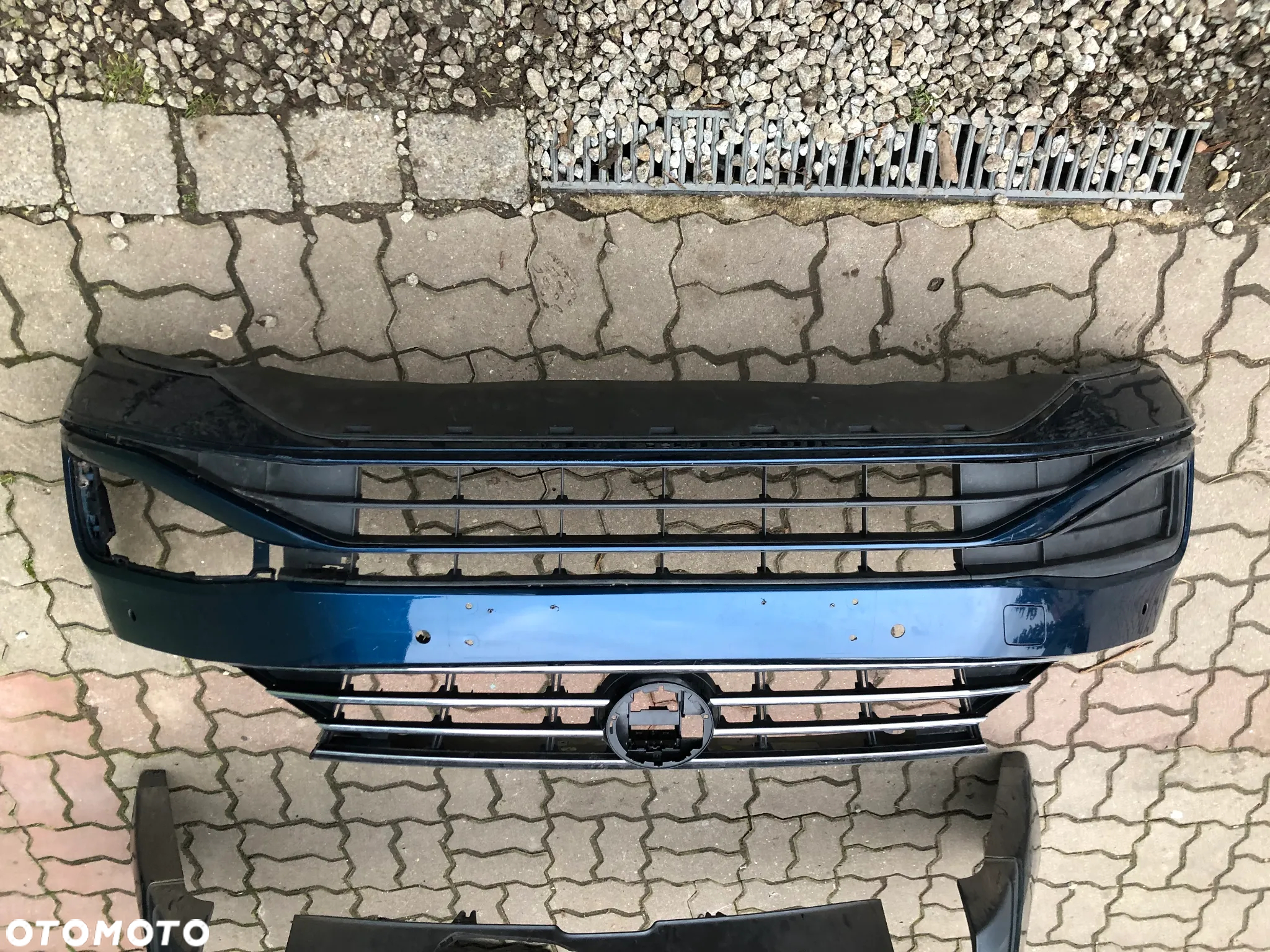 PASSAT B8 LIFT ZDERZAK PRZOD BELKA GRILL - 2