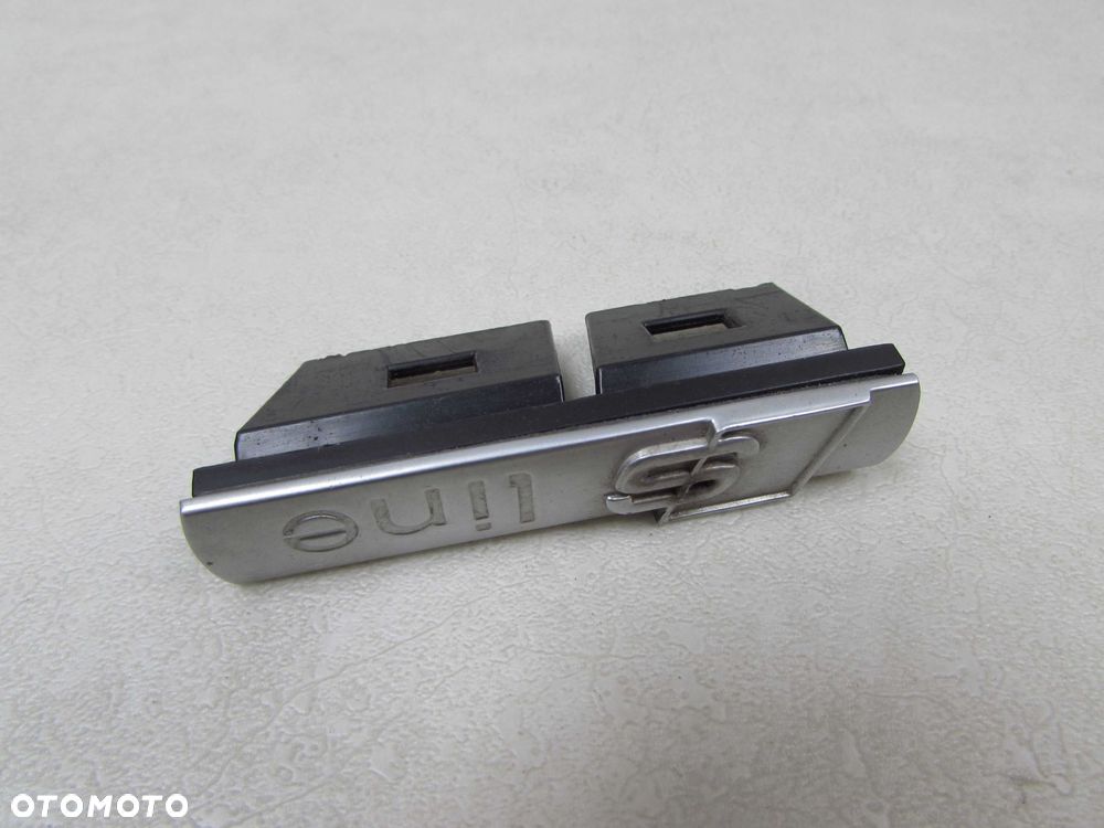 AUDI A3 8P A4 A6 ZNACZEK LOGO EMBLEMAT GRILLA - 4