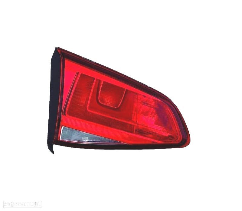 FAROLIN ESQ PARA VOLKSWAGEN VW GOLF VII 3 5P 12-17 BRANCO VERMELHO - 1