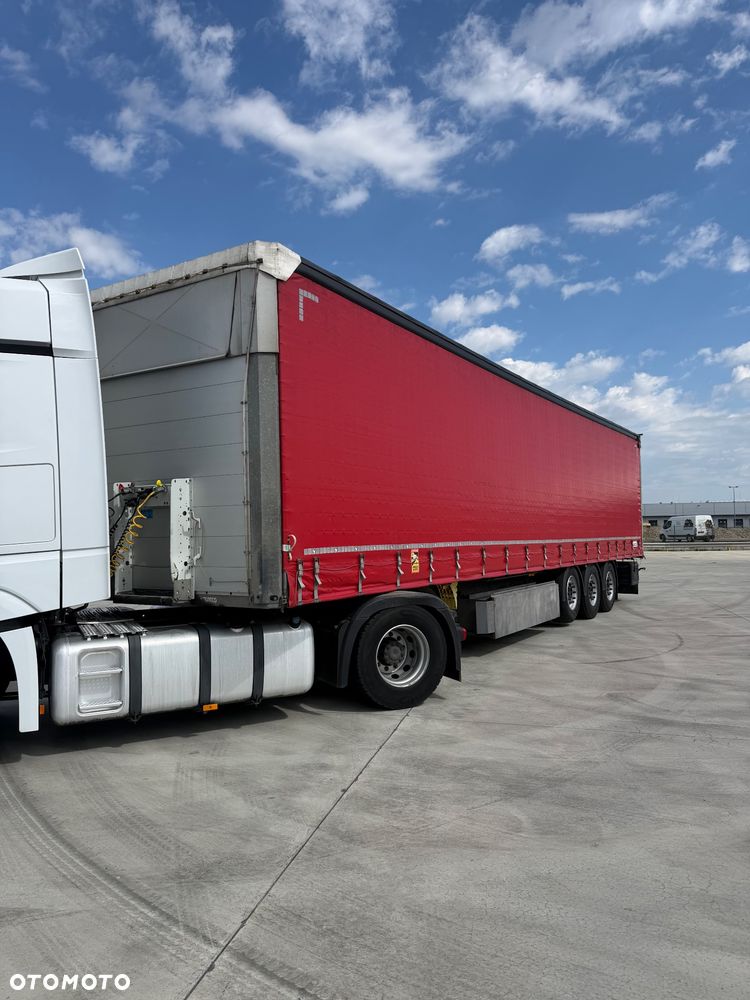 Schmitz Cargobull STANDART OŚ podnoszona kosz  opony 100%  alu deski zbrojona plandeka - 4
