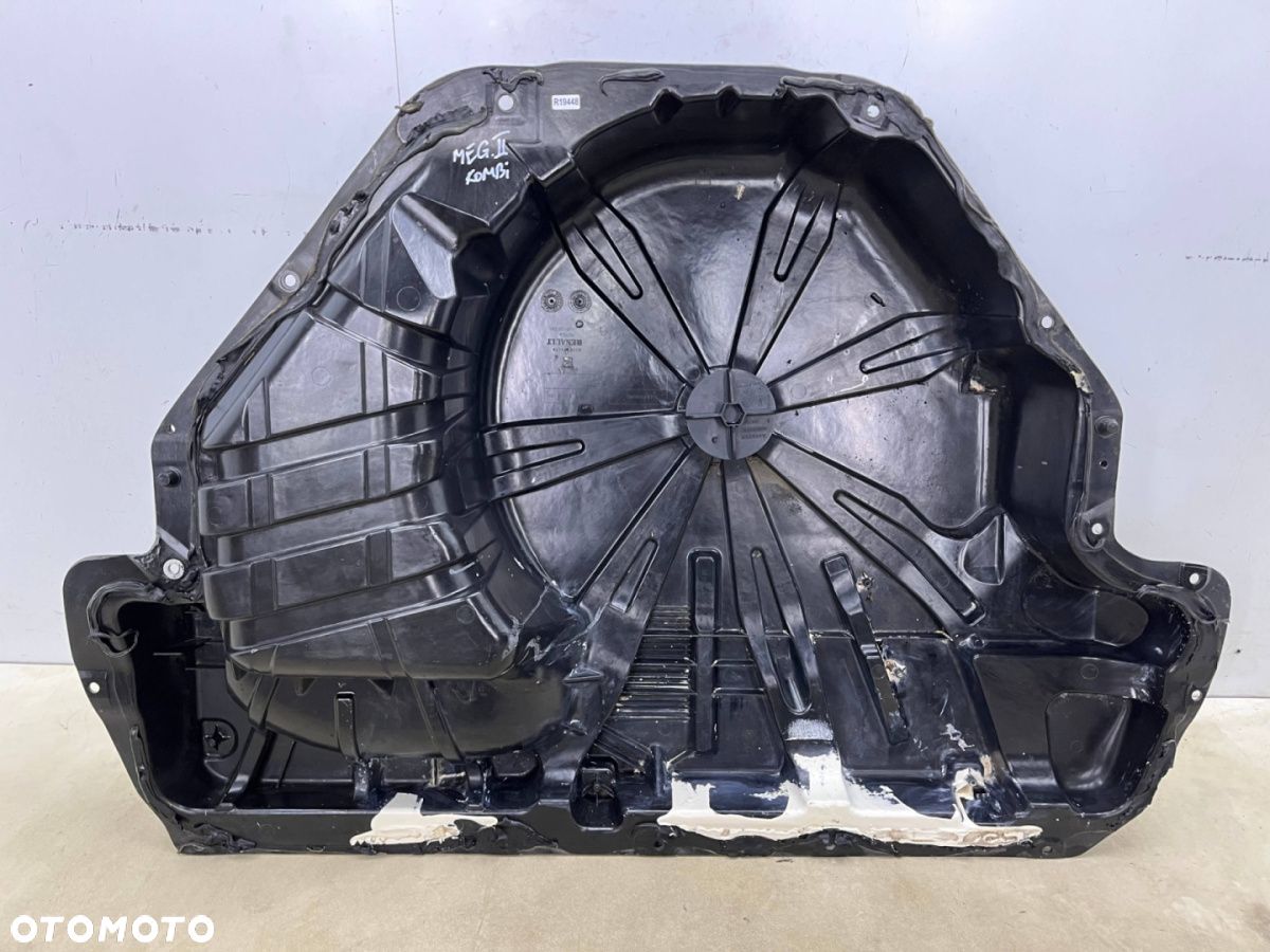 Podłoga bagażnika Renault Megane 2 II kombi 02-09r. wanna koła zapasowego plastikowa 8200299694 - 1