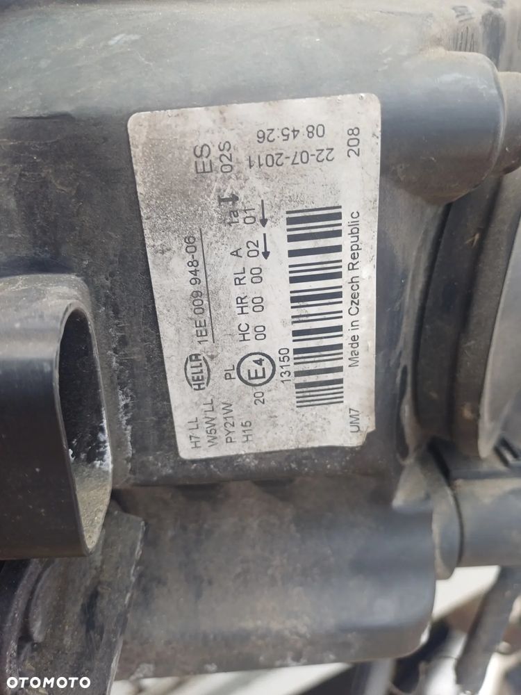 Lampa prawy przód Golf V Plus lift 09-14 Europa 5M1941006G 1EE00994806 - 9