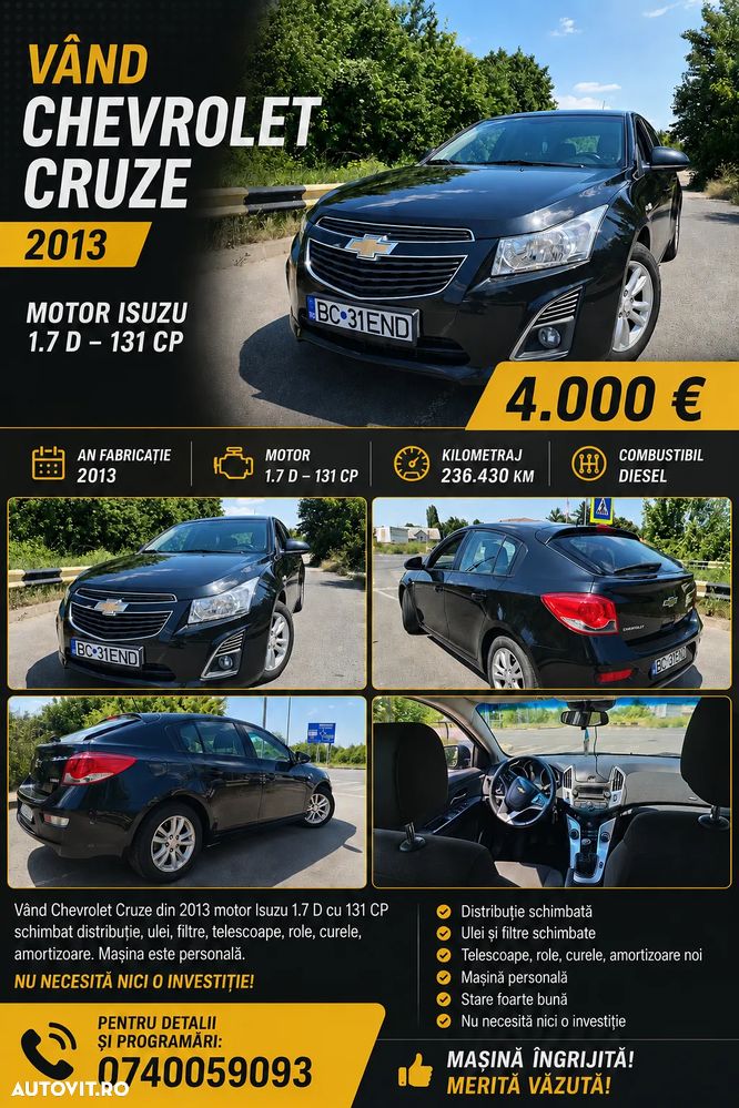 Chevrolet Cruze 1.7 DOHC LT+ - 1