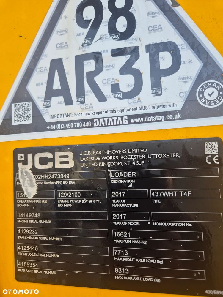 JCB 437 WHT T4F - 8