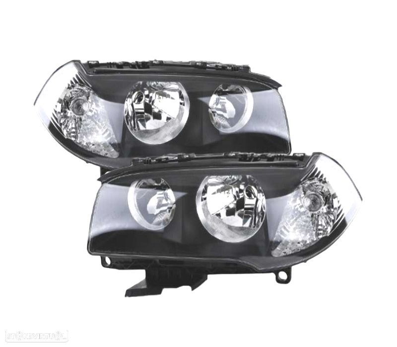 FARÓIS BMW X3 E83 03-06 BRANCO - 1