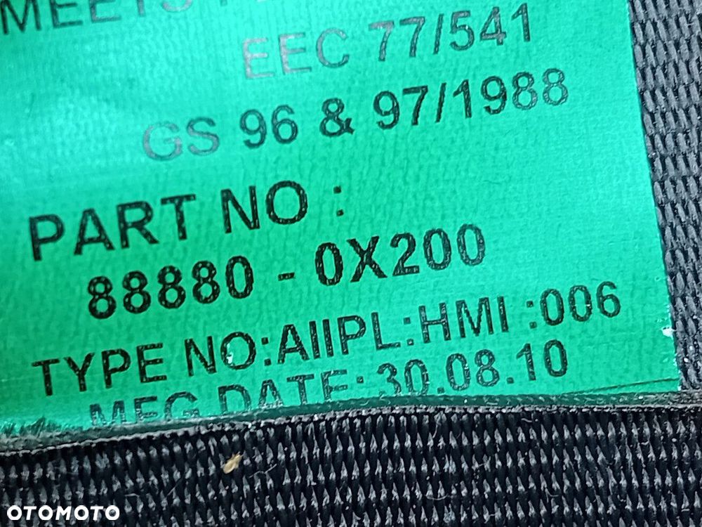 ZESTAW PODUSZEK AIRBAG, PASY PRZÓD, SENSOR HYUNDAI I10 I 88880-0X200 - 15